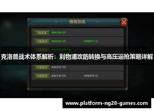 克洛普战术体系解析：利物浦攻防转换与高压逼抢策略详解