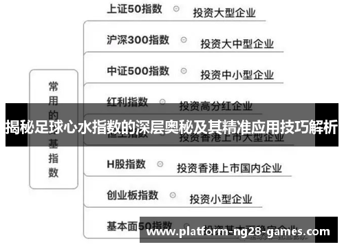 揭秘足球心水指数的深层奥秘及其精准应用技巧解析