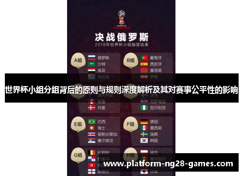 世界杯小组分组背后的原则与规则深度解析及其对赛事公平性的影响